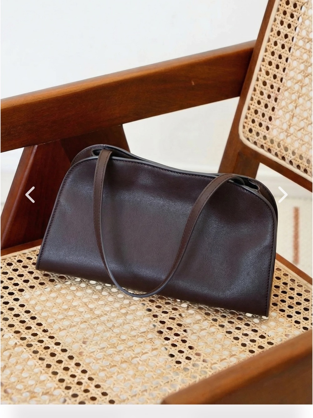 Atorie Arlene Saddle Leather Clutch